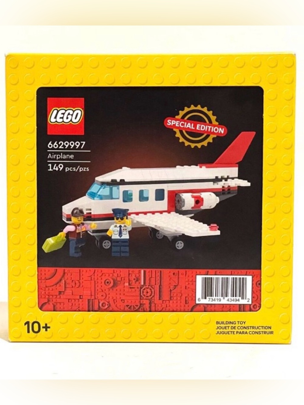 New LEGO 6629997 Airplane Special Edition 5010053 Factory Sealed New in Box